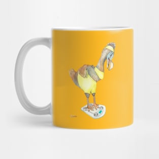 Dodo on the scale Mug